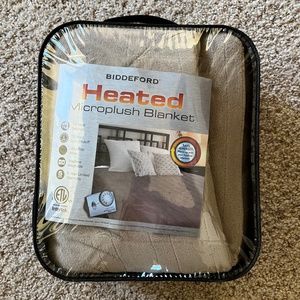 Biddeford Microplush Heated Blanket